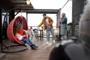 Cómo cubrir una terraza con poco dinero