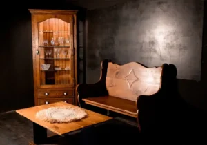 Uso de muebles artesanales